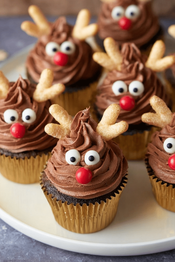 Reindeer Cupcakes