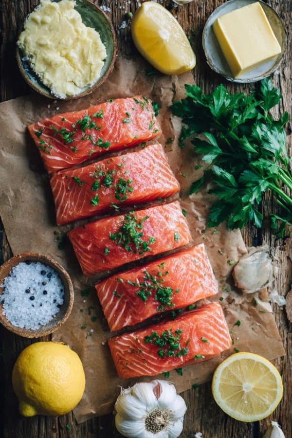 Salmon Sauce Recipes garlic lemon butter ingredients