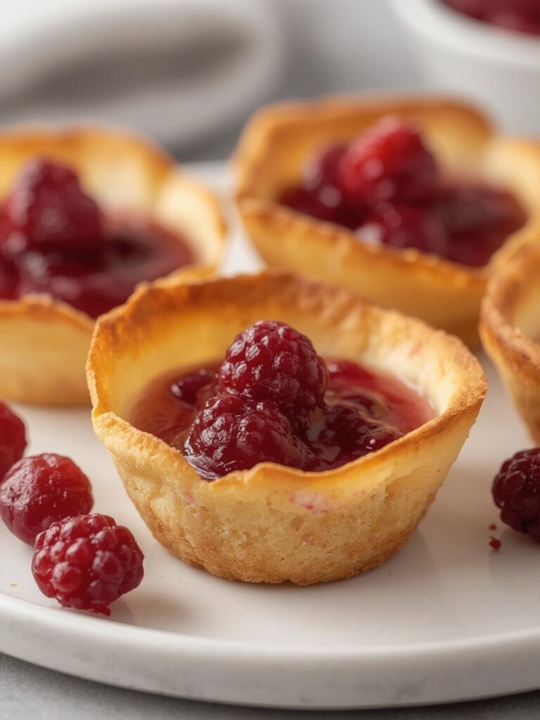 cranberry Brie cups