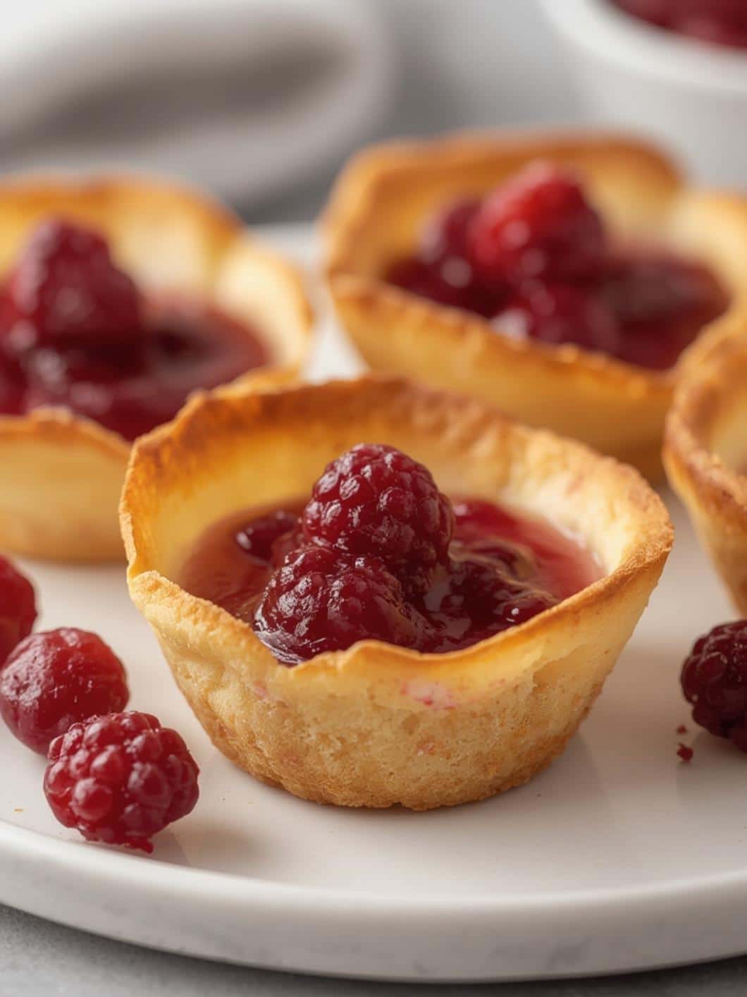 cranberry Brie cups