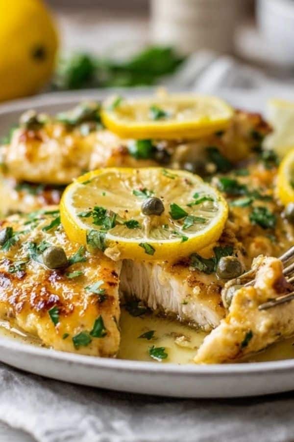 Lemon Chicken Piccata Recipe (Bright, Easy & Classic Dinner)