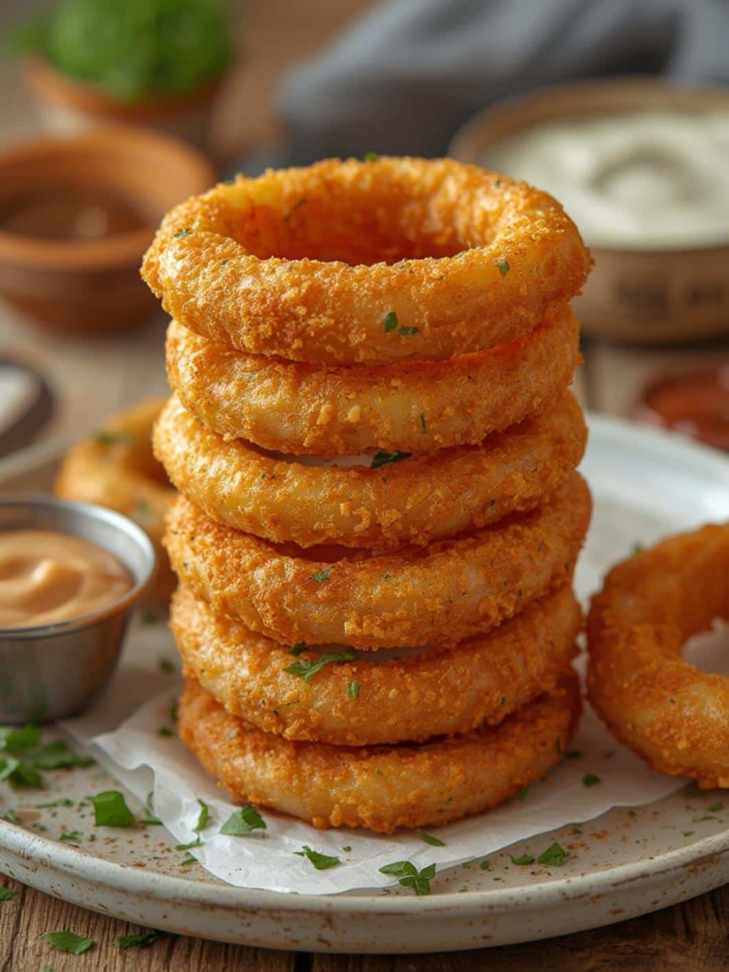 Keto Onion Rings Recipe