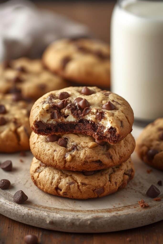 Chocolate Chip Cheesecake Cookies