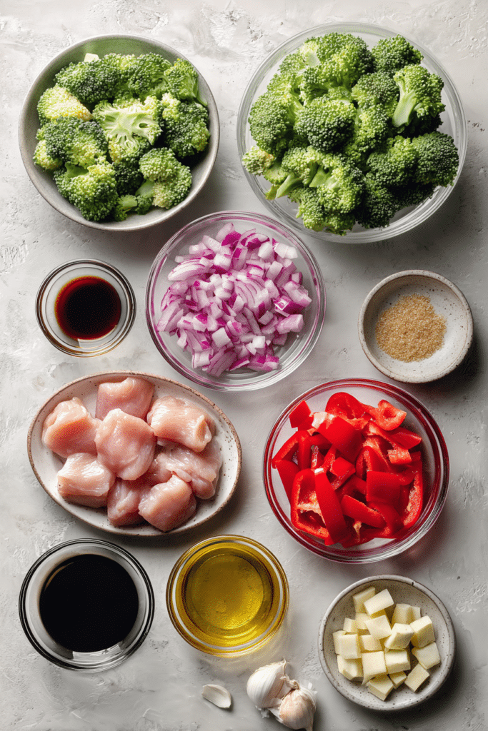 High Protein Meal Recipe ingredients